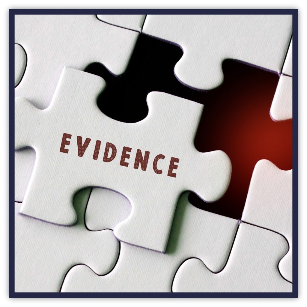 image of evidence
