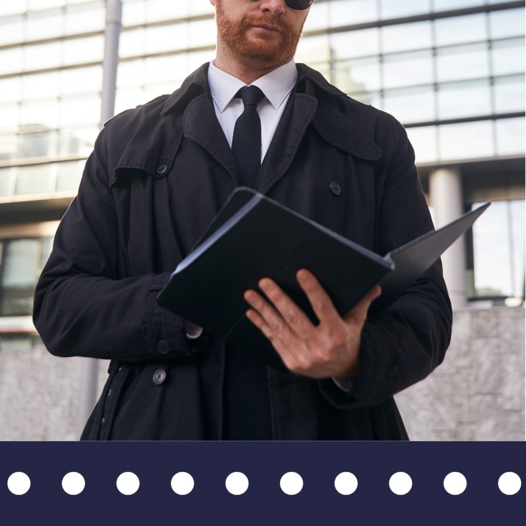 image of an investigator